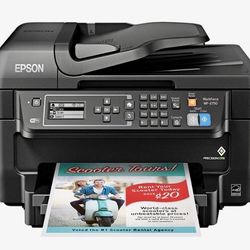Epson WF-2750 All-in-One Wireless Color Printer with Scanner, Copier & Fax