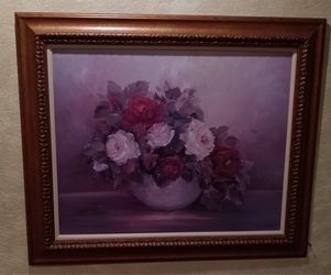Beautiful Framed Painting signed