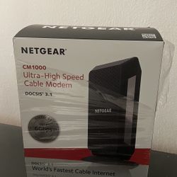 Netgear Docsis 3.1 Cable Modem CM1000