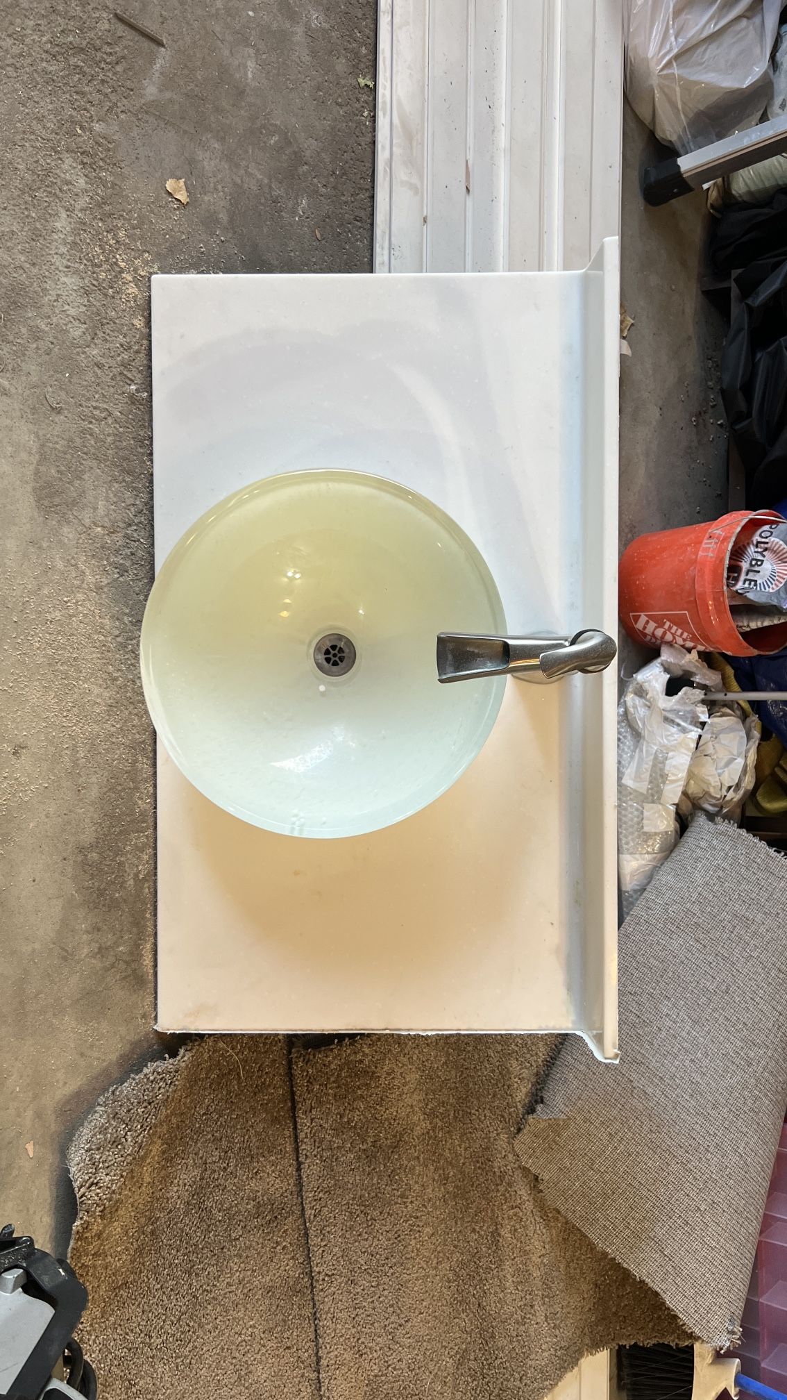 Sink With counter Top