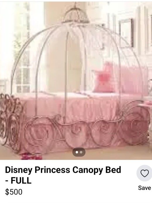 Disney Princess Canopy Bed