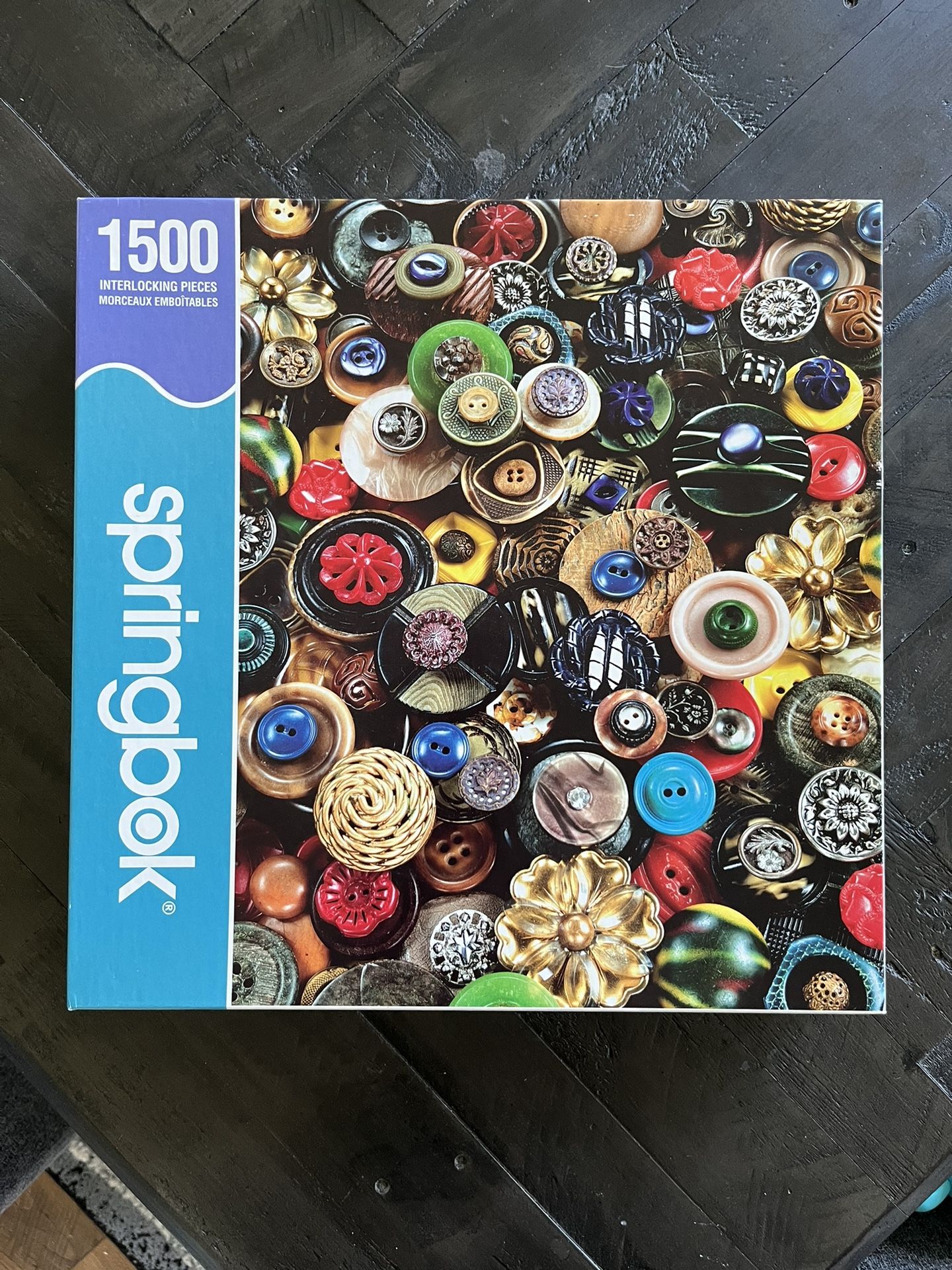 Springbok 1500 Piece Buttons Boutons Jigsaw Puzzle