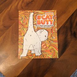Cat Butt Coloring Book