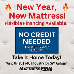 🔥 New Year, New Mattress! Flexible Financing Available! 🔥
