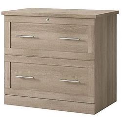 Realspace® 2-Drawer 30"W Lateral File Cabinet, Spring Oak
