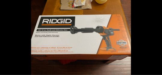 RIDGID 18V 10oz Caulk and Adhesive Gun