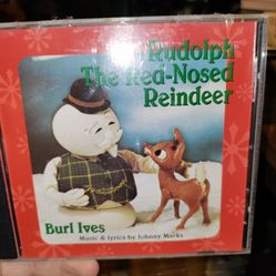 Rudolph the Red Nosed Rain deer Burl Ives Cd
