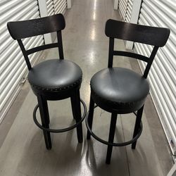 2 Padded Bar Stools