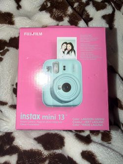 Fujifilm instax Mini 13 Camera - Lagoon Green