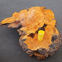 Redwood Burl Tables