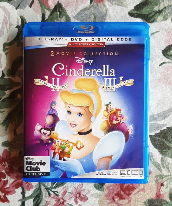 Cinderella II & III Blu Ray Collection Used