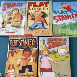 Flat Stanley Book Lot