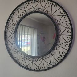 Round Decorative Wall Mirror OBO
