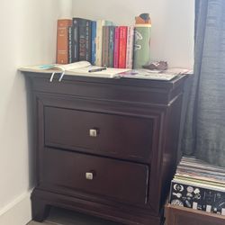 small wooden dresser 