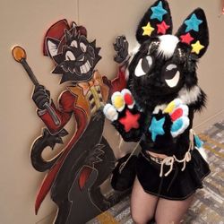 Soot Sprite Fursuit Partial