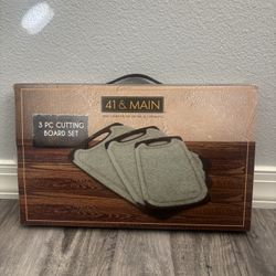 3pc Cutting Board Set