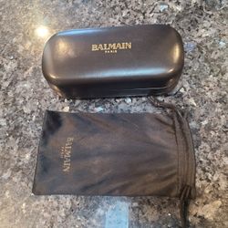 Balmain Sunglasses / Eyeglass Case & Cloth