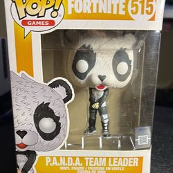 Funko Pop! Games P.A.N.D.A. Team Leader from Fortnite 