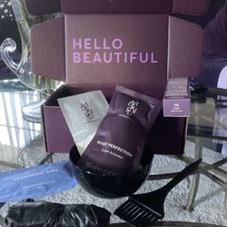 x2 hair Color for autumn/Fall . Madison Reed Lucia Light Brown And Root Touchup