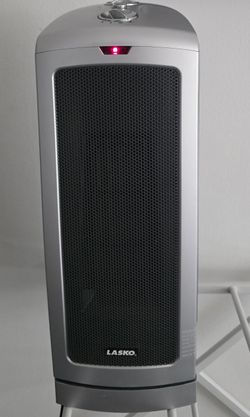 Lasko (5(contact info removed)W) Oscillating Ceramic Tower Heater Tested Working
