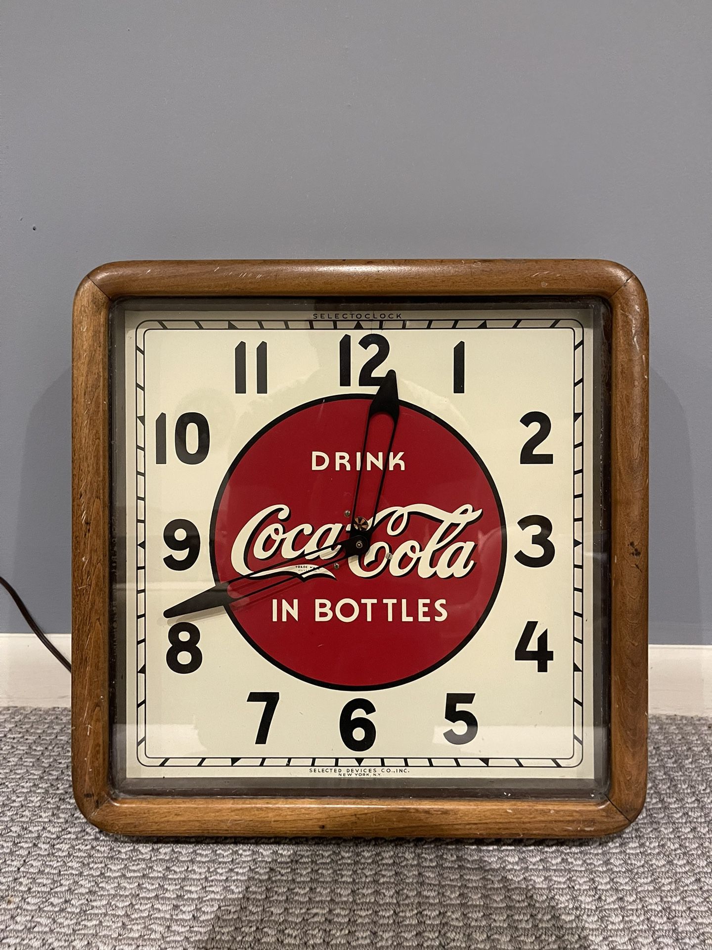 Very Rare Antique Coca Cola Clock
