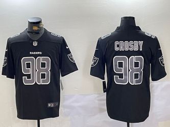 2025 Adult Las Vegas Raiders Maxx Crosby NO.98 Football Jerseys