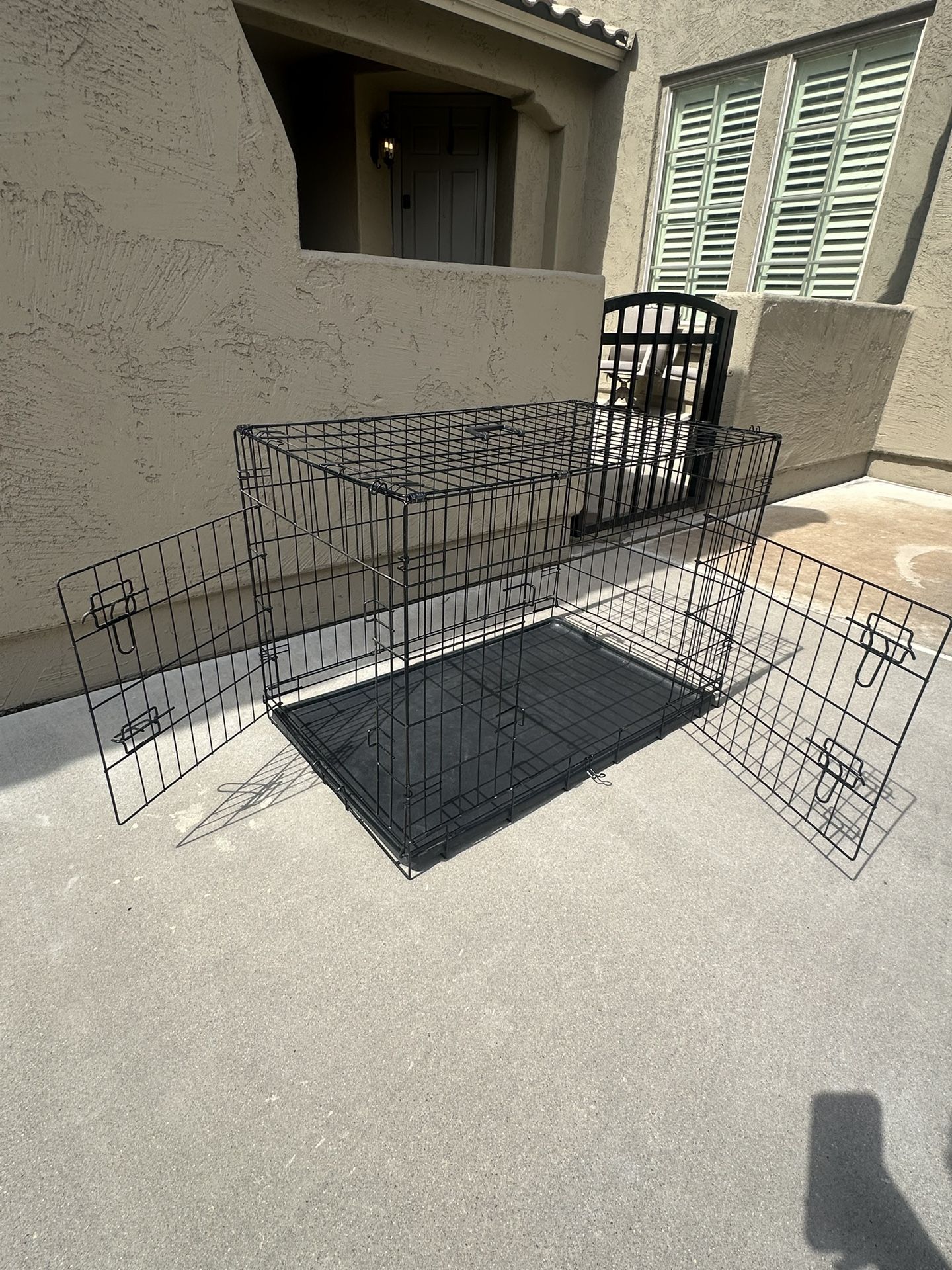 36” Dog Crate With Cover