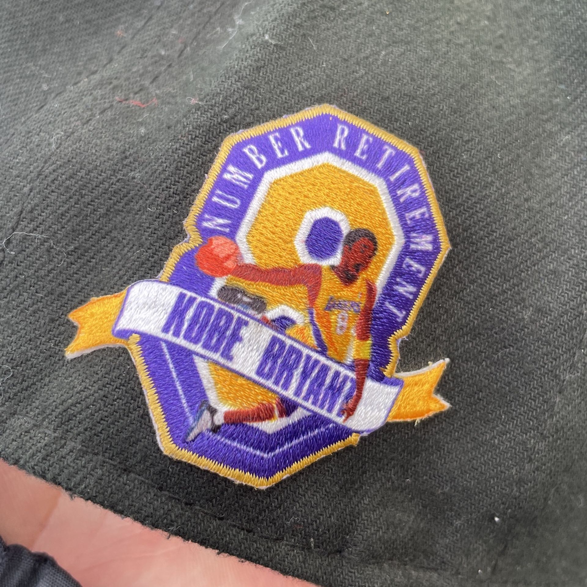 lakers lids kobe embroidery