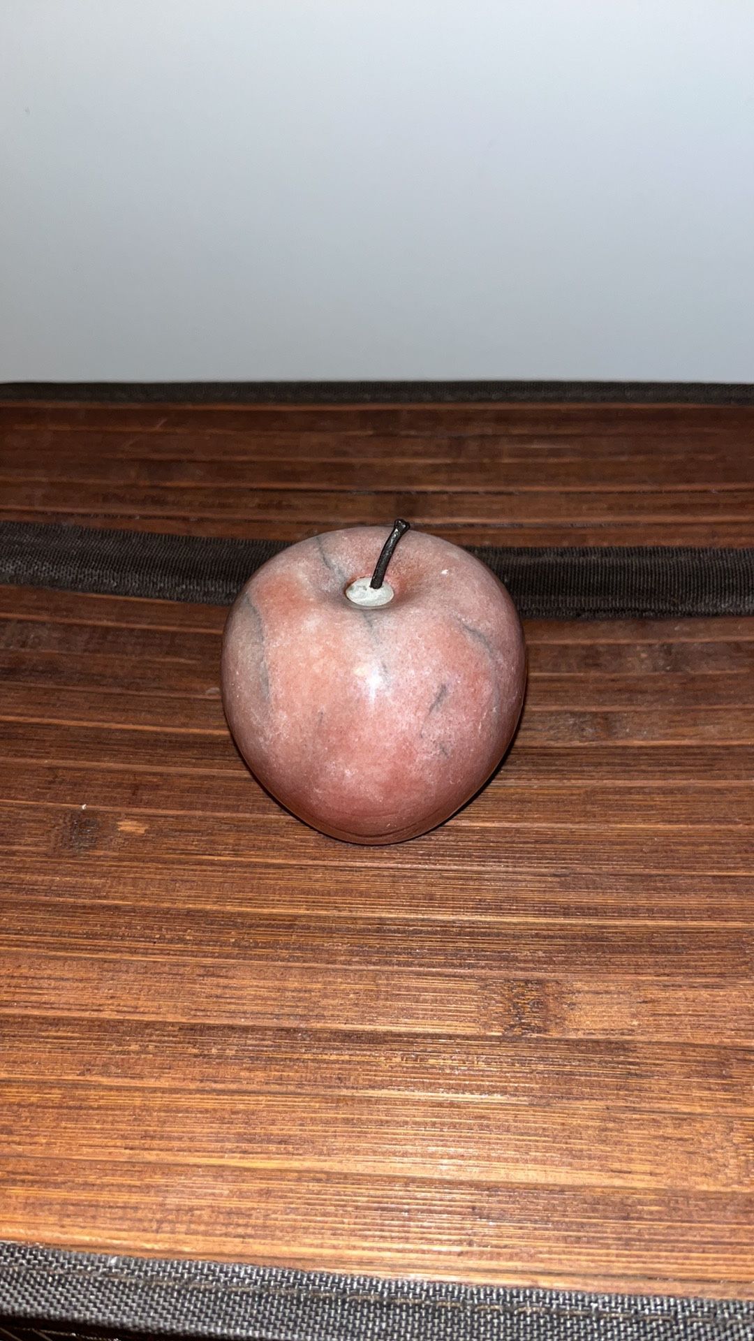 Beautiful apple marble paperweight