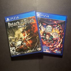 PS4 (Anime Game lot)