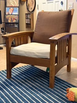 Wooden recliner