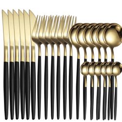 Black&Gold Flatware