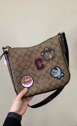 NWT Coach C2950 Men’s gunmetal Turner Pack Bag Leather Black