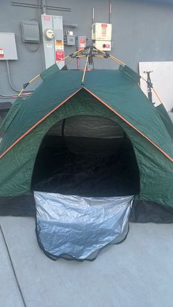 Camping Tent, 3-4 Person Auto Hydraulic Pop-up