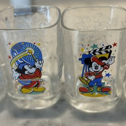 (4) 2000 Disney Juice Cups(McDonald’s)