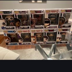 Funky Pop Bundle_ Music &stranger Things Collection (10pops, New In Box)