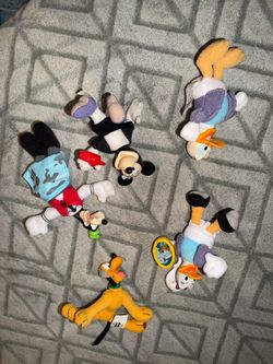 Disney Mini Plush Bean Bag Toy Lot