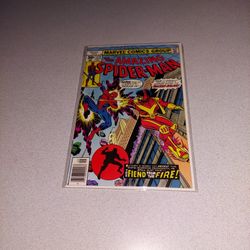 VINTAGE 1977 THE AMAZING SPIDER-MAN #172 COMIC BAGGED AND BOARDED 