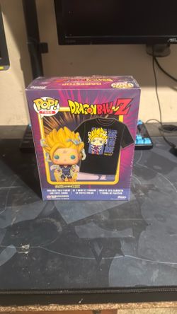 SEALED Funko POP! DBZ SUPER SAIYAN 2 GOHAN GITD TShirt Bundle Size XL Pop & Tee