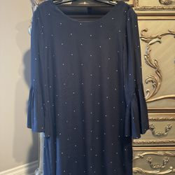 Vince Camaro Dress  Navy Blue 