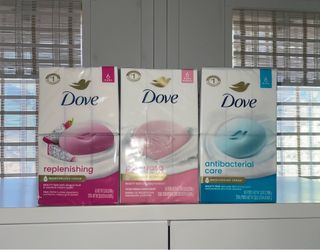 Dove bars 6 count - $8 each