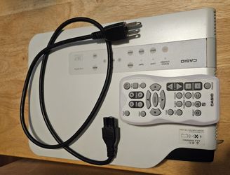 Casio Xj-a140v Projector With Less Than 50 Hours.
