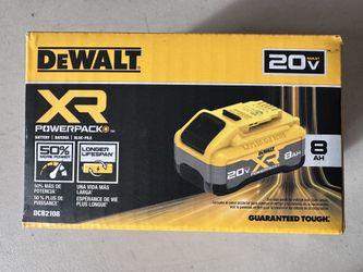 DeWALT 20V XR Power-Pack 8.0Ah Battery