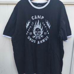 ORIGINAL RARE🔥 Camp Unus Annus Death is Coming 2020 XXL T-Shirt