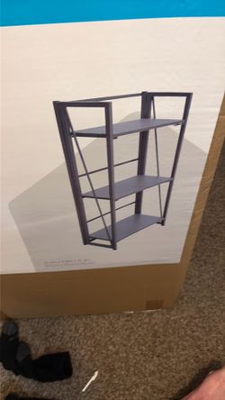 Vienna 3-Tier Folding Bookshelf New Still in Box