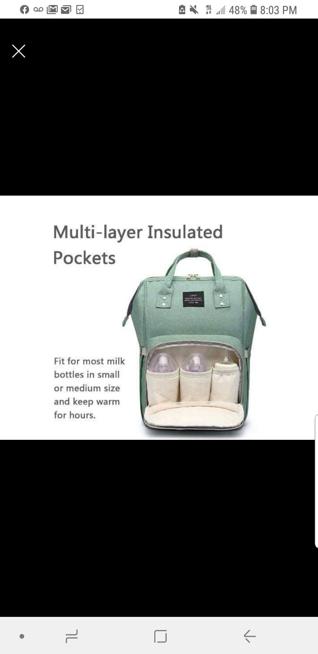 NEW diaper backpacks