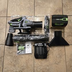 Ego Power + 56 Volt 880 CFM 200 MPH Handheld Leaf Blower (1) 4 Ah Battery And Charger Included 