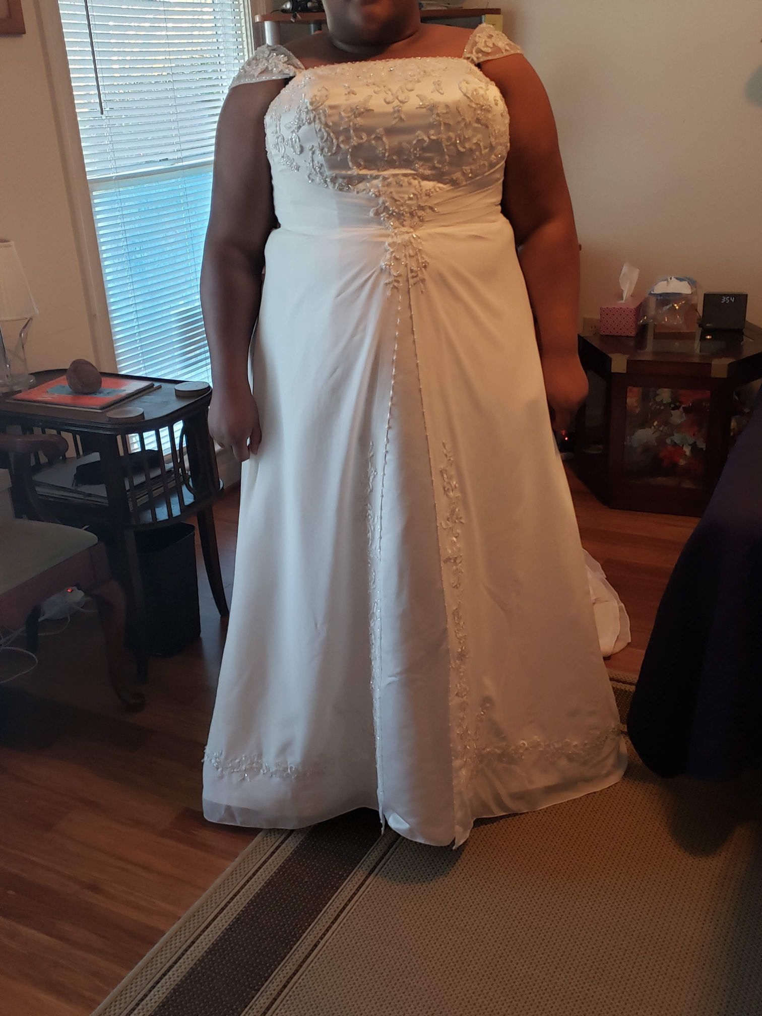 Size 26 Wedding Dress- David’s Bridal