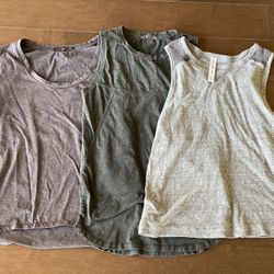 Heather Grey T-shirt And Two Vest Tops 