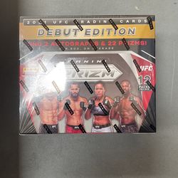Ufc Prizm Hobby Box 2 Autos